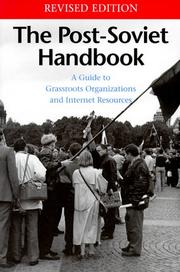 Cover of: The Post-Soviet Handbook: A Guide to Grassroots Organizations and Internet Resources