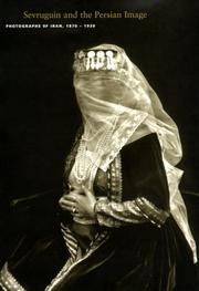Cover of: Sevruguin and the Persian Image: Photographs of Iran, 1870-1930 (Asian Art & Culture (Unnumbered).)