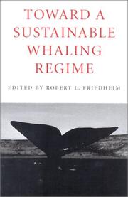 Cover of: Toward a Sustainable Whaling Regime