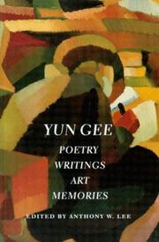 Cover of: Yun Gee