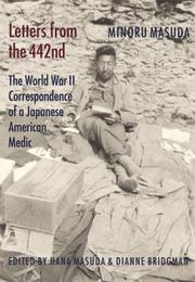 Cover of: Letters from the 442nd: The World War II Correspondence of a Japanese American Medic (The Scott and Laurie Oki Series in Asian American Studies)