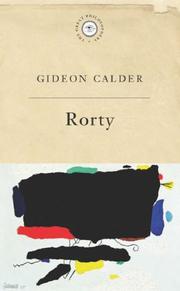 Cover of: Rorty: And Redescription
