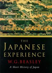 Cover of: Japanese Experience (History of Civilisation) by W. G. (William G.) Beasley