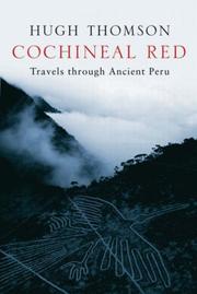 Cover of: Cochineal Red by Hugh Thomson