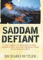 Cover of: Saddam Defiant by Richard Butler