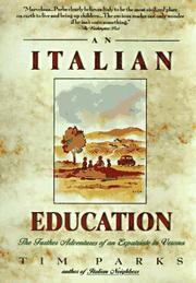 Cover of: Italian Education