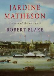 Cover of: Jardine Matheson A History by Robert Blake