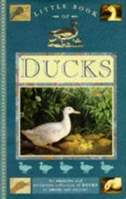 Cover of: Little Book of Ducks by Rhoda Nottridge