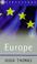 Cover of: Europe (Predictions)