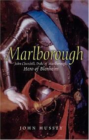 Cover of: MARLBOROUGH: The Hero of Blenheim (Great Commanders)