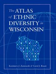Cover of: atlas of ethnic diversity in Wisconsin