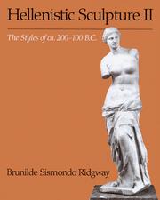 Cover of: Hellenistic Sculpture II by Brunilde Sismondo Ridgway