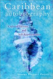 Cover of: Caribbean autobiography: cultural identity and self-representation