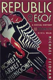 Cover of: Republic of Egos: A Social History of the Spanish Civil War