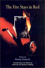 Cover of: The Fire Stays in Red:  Poems