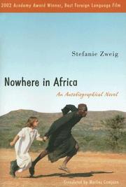 Cover of: Nowhere in Africa: An Autobiographical Novel