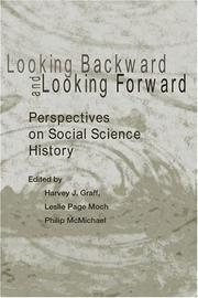 Cover of: Looking Backward and Looking Forward by 