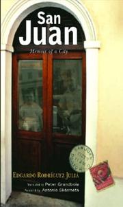 Cover of: San Juan: Memoir of a City (THE AMERICAS)