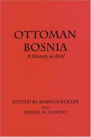 Cover of: Ottoman Bosnia: A History in Peril