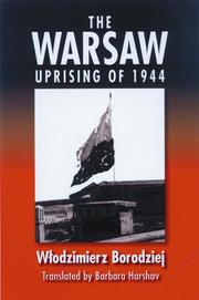 Cover of: The Warsaw Uprising of 1944 by Włodzimierz Borodziej