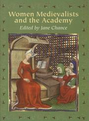 Cover of: Women medievalists and the academy by edited by Jane Chance.