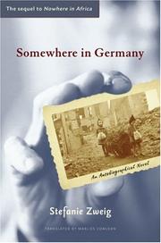 Cover of: Somewhere in Germany: An Autobiographical Novel