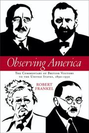 Observing America by Robert Frankel