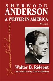 Cover of: Sherwood Anderson by Walter B. Rideout
