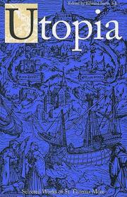 Cover of: Utopia (Selected Works of St. Thomas More Series) by Thomas More
