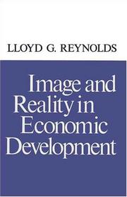 Cover of: Image and reality in economic development