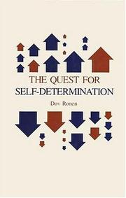 Cover of: The quest for self-determination