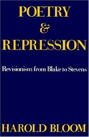 Cover of: Poetry and repression: revisionism from Blake to Stevens