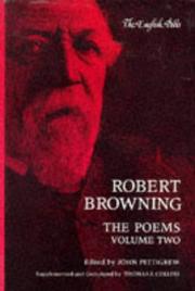 Cover of: Robert Browning, The poems by Robert Browning