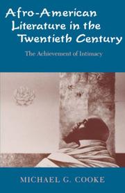 Cover of: Afro-American Literature in the Twentieth Century | Michael G. Cooke