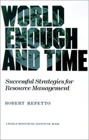 Cover of: World enough and time: successful strategies for resource management