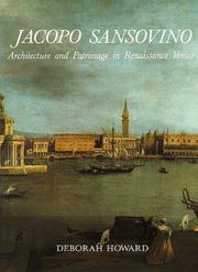 Cover of: Jacopo Sansovino by Deborah Howard