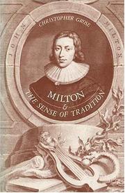 Cover of: Milton and the sense of tradition