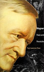 Cover of: Wagner by Paul Lawrence Rose