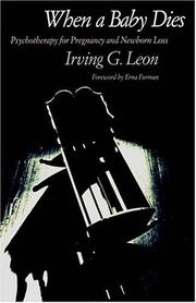 When a baby dies by Irving G. Leon