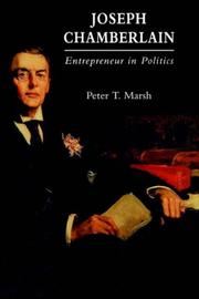 Cover of: Joseph Chamberlain by Peter T. Marsh