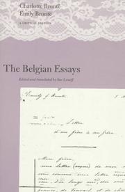 Cover of: The Belgian Essays