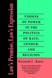 Cover of: Law's Promise, Law's Expression by Kenneth L. Karst