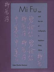 Cover of: Mi Fu by Peter Charles Sturman