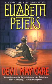 Cover of: Devil May Care by Elizabeth Peters