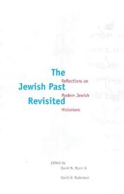 Cover of: The Jewish past revisited by edited by David N. Myers and David B. Ruderman.