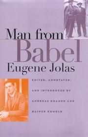 Cover of: Man from Babel by Eugène Jolas