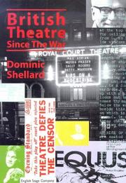 Cover of: British Theatre Since the War