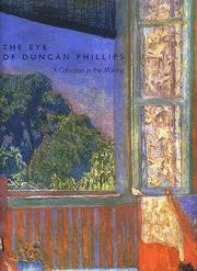 Cover of: The Eye of Duncan Phillips by 