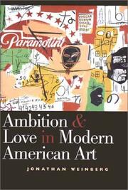 Cover of: Ambition and Love in Modern American Art