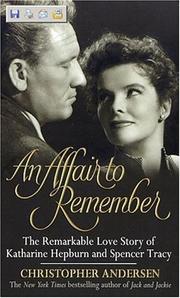 Cover of: Affair to Remember, An by Christopher Andersen